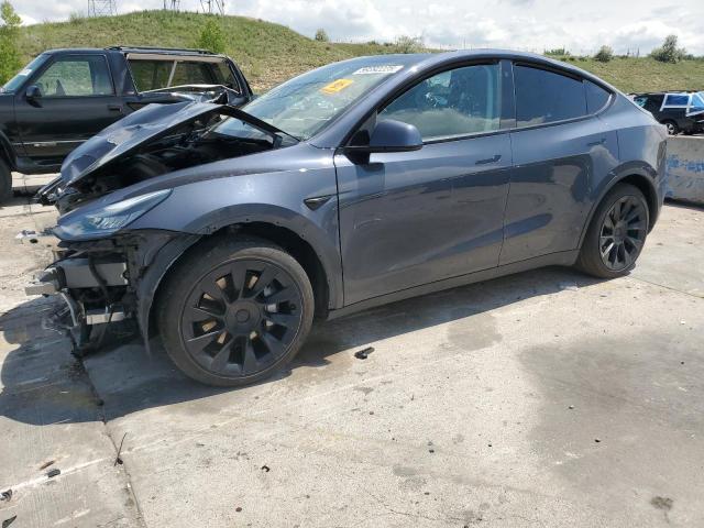 59392225 :رقم المزاد ، 5YJYGDEE3MF076717 vin ، 2021 Tesla Model Y مزاد بيع