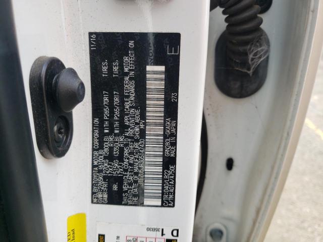 2016 Toyota 4runner Sr მანქანა იყიდება აუქციონზე, vin: JTEZU5JR3G5147430, აუქციონის ნომერი: 59404045
