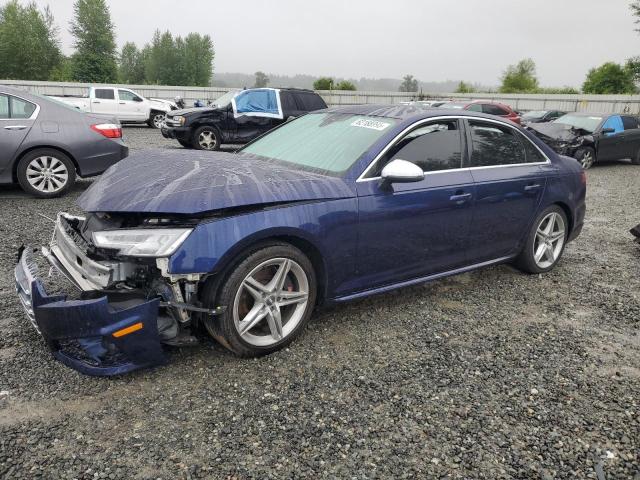 2019 Audi S4 Premium მანქანა იყიდება აუქციონზე, vin: WAUB4AF44KA119676, აუქციონის ნომერი: 62188995
