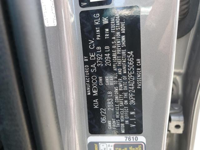 59791565 :رقم المزاد ، 3KPF24AD2PE506654 vin ، 2023 Kia Forte Lx مزاد بيع