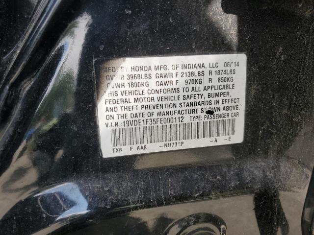 59025475 :رقم المزاد ، 19VDE1F35FE000112 vin ، 2015 Acura Ilx 20 مزاد بيع