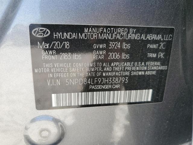 Продажа на аукционе авто 2018 Hyundai Elantra, vin: 5NPD84LF9JH338793, номер лота: 61238845