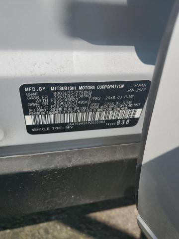 Auction sale of the 2023 Mitsubishi Outlander, vin: JA4T5VA91PZ035364, lot number: 57270835