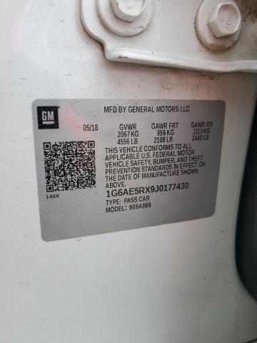 2018 Cadillac Ats მანქანა იყიდება აუქციონზე, vin: 1G6AE5RX9J0177430, აუქციონის ნომერი: 60684395