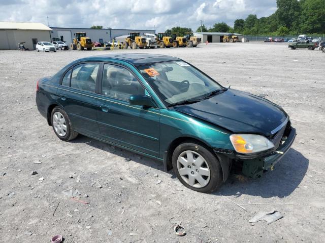 2002 Honda Civic Ex მანქანა იყიდება აუქციონზე, vin: 2HGES26752H511171, აუქციონის ნომერი: 61136055