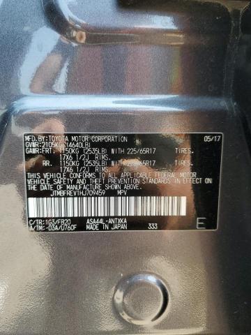 Aukcja sprzedaży 2017 Toyota Rav4 Le, vin: JTMBFREV1HJ709459, numer aukcji: 60268045