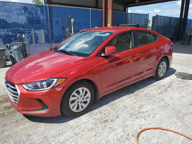 61360075 :رقم المزاد ، 5NPD74LF6JH232515 vin ، 2018 Hyundai Elantra مزاد بيع