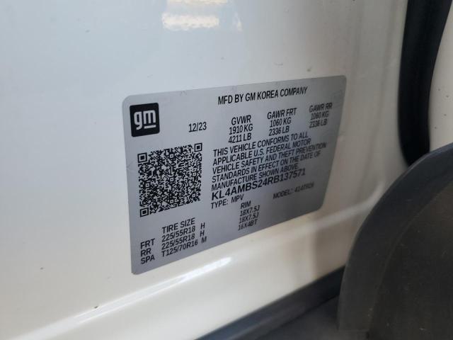 61128895 :رقم المزاد ، KL4AMBS24RB137571 vin ، 2024 Buick Encore Gx مزاد بيع