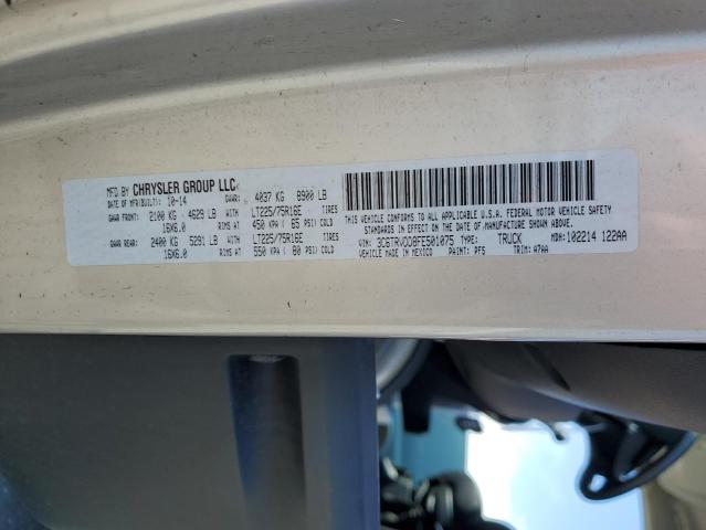 Продажа на аукционе авто 2015 Ram Promaster, vin: 3C6TRVDD8FE501075, номер лота: 60733465