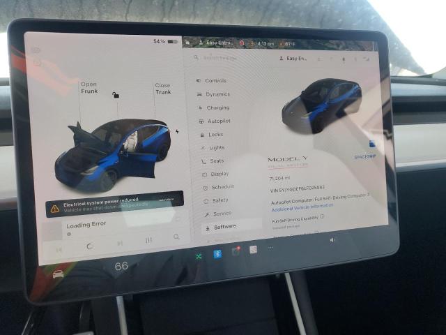 Aukcja sprzedaży 2020 Tesla Model Y, vin: 5YJYGDEF6LF025882, numer aukcji: 62776685