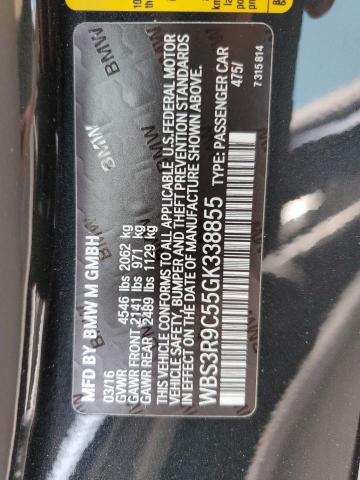 Продажа на аукционе авто 2016 Bmw M4, vin: WBS3R9C55GK338855, номер лота: 60400405