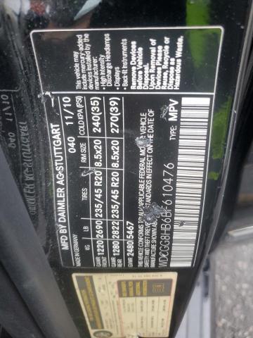 2011 Mercedes-benz Glk მანქანა იყიდება აუქციონზე, vin: WDCGG8HB6BF610476, აუქციონის ნომერი: 59055315