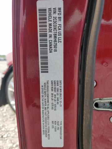 Продаж на аукціоні авто 2021 Dodge Charger R/, vin: 2C3CDXCT8MH675018, номер лоту: 57876185