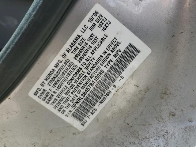 2007 Honda Odyssey Ex მანქანა იყიდება აუქციონზე, vin: 5FNRL38457B410988, აუქციონის ნომერი: 61666265