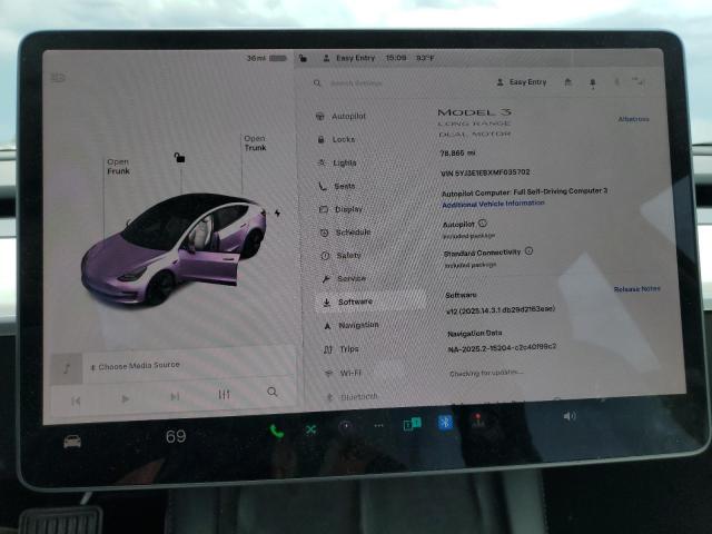Aukcja sprzedaży 2021 Tesla Model 3, vin: 5YJ3E1EBXMF035702, numer aukcji: 60672275