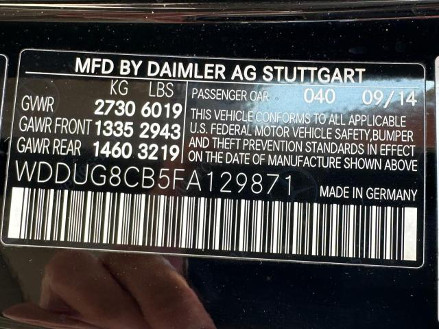 Продажа на аукционе авто 2015 Mercedes-benz S 550, vin: WDDUG8CB5FA129871, номер лота: 59461125