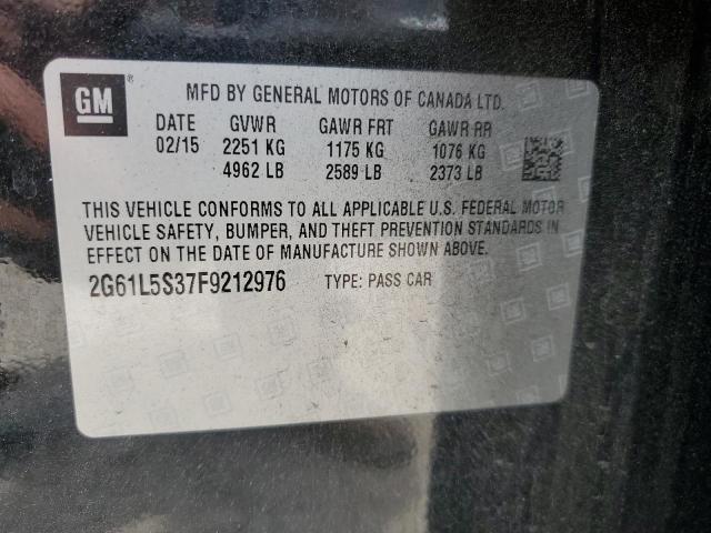 Продажа на аукционе авто 2015 Cadillac Xts, vin: 2G61L5S37F9212976, номер лота: 61631445