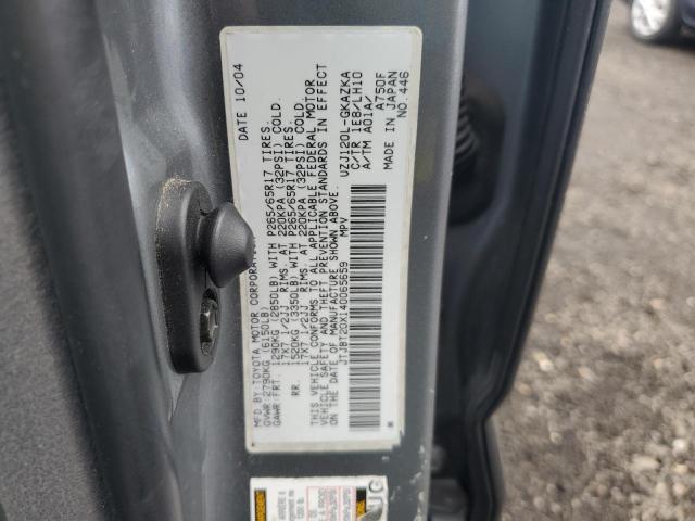 Auction sale of the 2004 Lexus Gx, vin: JTJBT20X140065659, lot number: 61402895