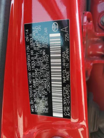 2014 Toyota Prius C მანქანა იყიდება აუქციონზე, vin: JTDKDTB35E1571992, აუქციონის ნომერი: 62161115