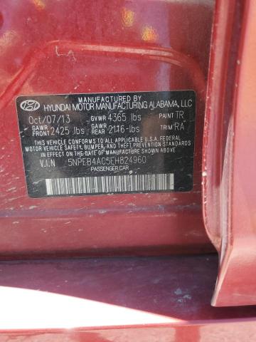 Продаж на аукціоні авто 2014 Hyundai Sonata Gls, vin: 5NPEB4AC5EH824960, номер лоту: 62422635