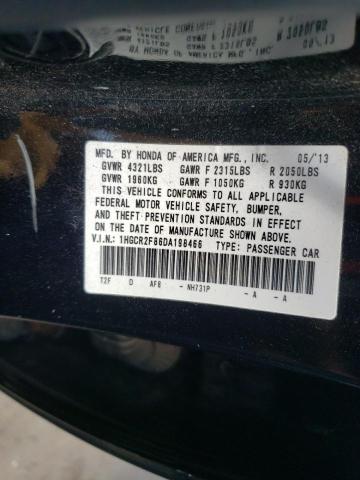 Продаж на аукціоні авто 2013 Honda Accord Exl, vin: 1HGCR2F86DA198466, номер лоту: 61823765