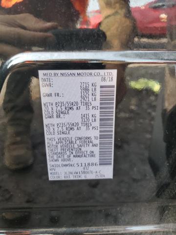 Aukcja sprzedaży 2019 Infiniti Qx60 Luxe, vin: 5N1DL0MM9KC511886, numer aukcji: 60198915