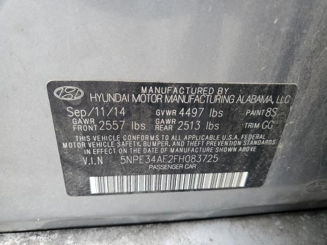 Aukcja sprzedaży 2015 Hyundai Sonata Sport, vin: 5NPE34AF2FH083725, numer aukcji: 61185225