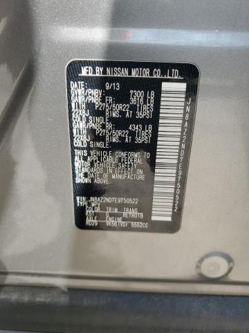 Продаж на аукціоні авто 2014 Infiniti Qx80, vin: JN8AZ2ND7E9750522, номер лоту: 60362875