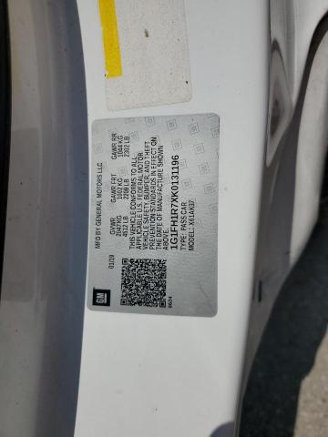 Продаж на аукціоні авто 2019 Chevrolet Camaro Ss, vin: 1G1FH1R7XK0131196, номер лоту: 61657765