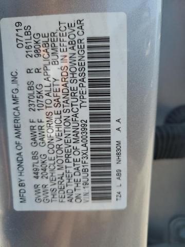Aukcja sprzedaży 2020 Acura Tlx, vin: 19UUB1F3XLA003992, numer aukcji: 59973925