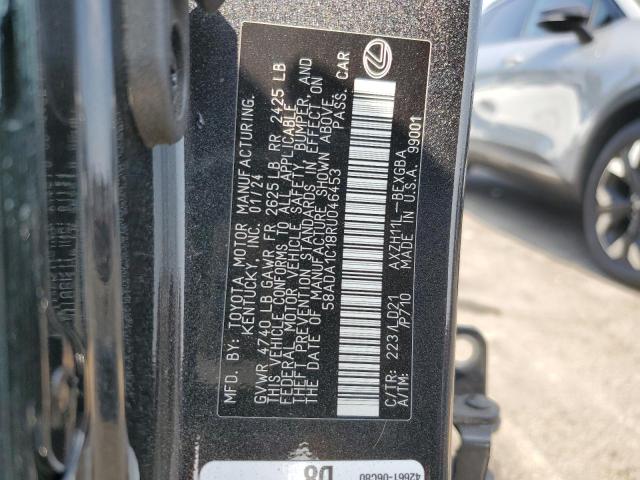 2024 Lexus Es 300h მანქანა იყიდება აუქციონზე, vin: 58ADA1C18RU046453, აუქციონის ნომერი: 60077296