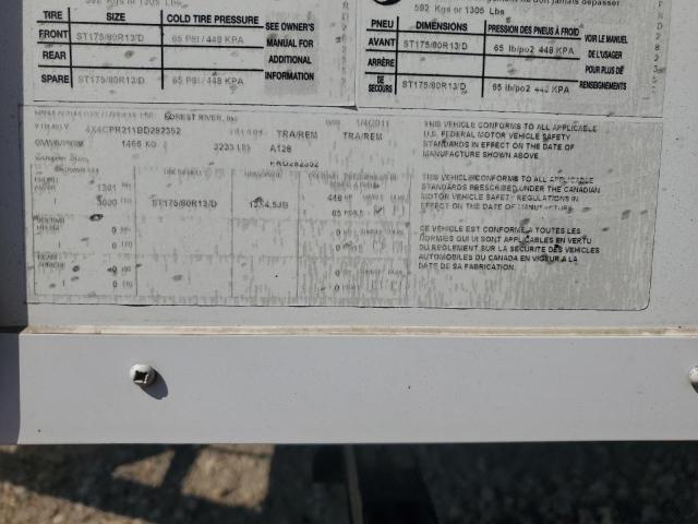 Продаж на аукціоні авто 2011 Rockwood Trailer, vin: 4X4CPR211BD282352, номер лоту: 61204175