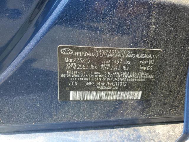 Aukcja sprzedaży 2015 03 Parts, vin: 5NPE34AF7FH211912, numer aukcji: 60983385