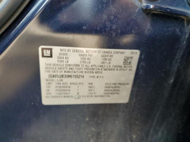 2017 Gmc Terrain Sl მანქანა იყიდება აუქციონზე, vin: 2GKFLUE39H6155214, აუქციონის ნომერი: 60554045
