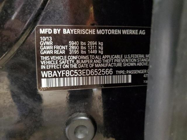 Продажа на аукционе авто 2014 Bmw 750 Lxi, vin: WBAYF8C53ED652566, номер лота: 61177235