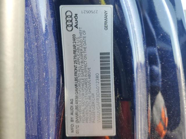 Продажа на аукционе авто 2013 Audi S5, vin: WAUVGAFR3DA012380, номер лота: 60240095