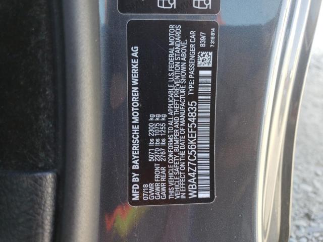 Aukcja sprzedaży 2019 Bmw 440xi, vin: WBA4Z7C56KEF54835, numer aukcji: 61670145