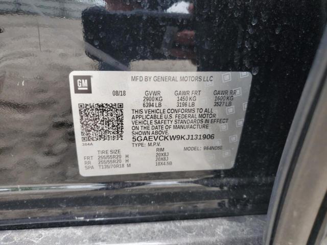 Aukcja sprzedaży 2019 Buick Enclave Av, vin: 5GAEVCKW9KJ131906, numer aukcji: 59461325