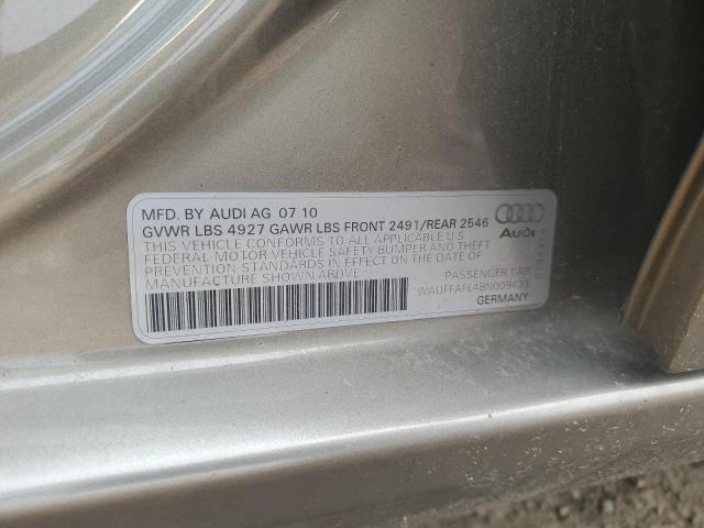 59301185 :رقم المزاد ، WAUFFAFL4BN009433 vin ، 2011 Audi A4 Premium مزاد بيع
