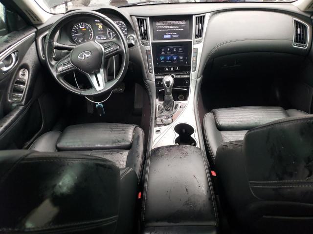 2018 Infiniti Q50 Luxe მანქანა იყიდება აუქციონზე, vin: JN1EV7AR5JM437521, აუქციონის ნომერი: 55154965