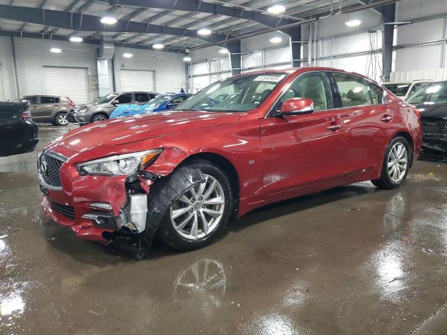 2014 Infiniti Q50 Base მანქანა იყიდება აუქციონზე, vin: JN1BV7AR7EM698514, აუქციონის ნომერი: 61594905