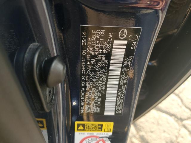 Aukcja sprzedaży 2014 Lexus Es 350, vin: JTHBK1GG5E2124738, numer aukcji: 59329385