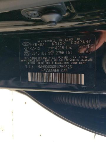 Aukcja sprzedaży 2014 Hyundai Genesis 3., vin: KMHGC4DD0EU259626, numer aukcji: 61432755
