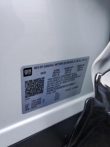 2025 Chevrolet Equinox Rs მანქანა იყიდება აუქციონზე, vin: 3GN7DSRR9SS216917, აუქციონის ნომერი: 62695315