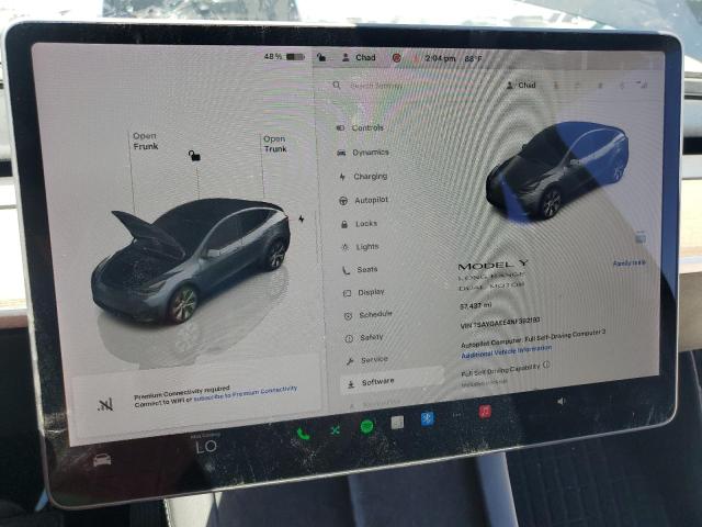 60329275 :رقم المزاد ، 7SAYGAEE4NF392193 vin ، 2022 Tesla Model Y مزاد بيع