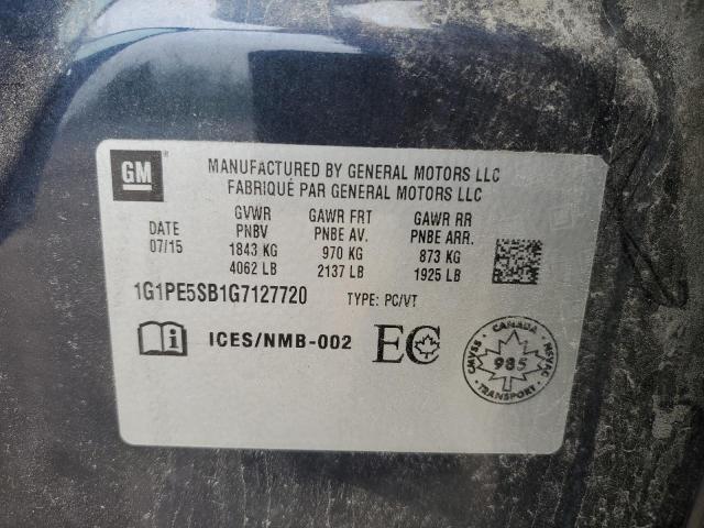 Aukcja sprzedaży 2016 Chevrolet Cruze Limi, vin: 1G1PE5SB1G7127720, numer aukcji: 58305875