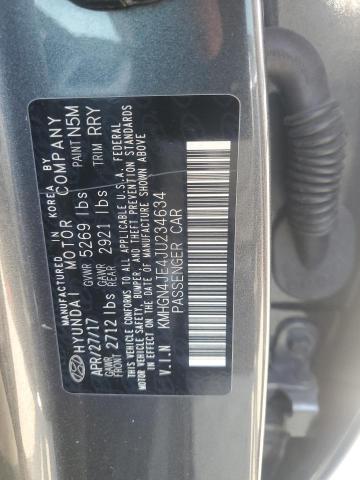 62308345 :رقم المزاد ، KMHGN4JE4JU234634 vin ، 2018 Genesis G80 مزاد بيع