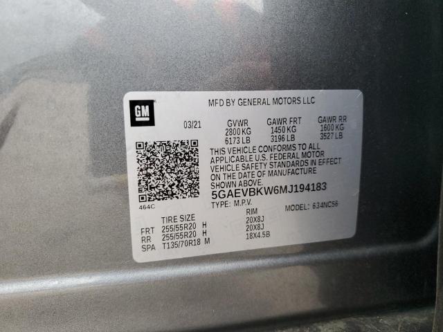 Продаж на аукціоні авто 2021 Buick Enclave Pr, vin: 5GAEVBKW6MJ194183, номер лоту: 59888435