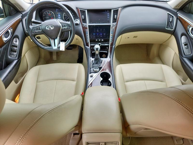 60756185 :رقم المزاد ، JN1EV7AP4KM514458 vin ، 2019 Infiniti Q50 Luxe مزاد بيع