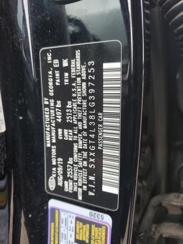 61347725 :رقم المزاد ، 5XXGT4L38LG397253 vin ، 2020 Kia Optima Lx مزاد بيع